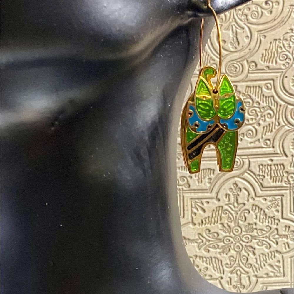 VINTAGE 1990s Berebi Cat Earrings